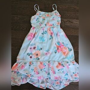 Floral Kids Dress in Pastel Colors Children’s Place adjustable straps